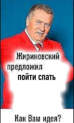Мем «Жириновский предложил, как вам идея» призывает делиться нелепыми задумками. Долгоиграющий тренд