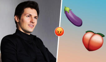 Над Павлом Дуровым насмехаются в мемах из-за сексуализированных эмодзи персика и баклажана
