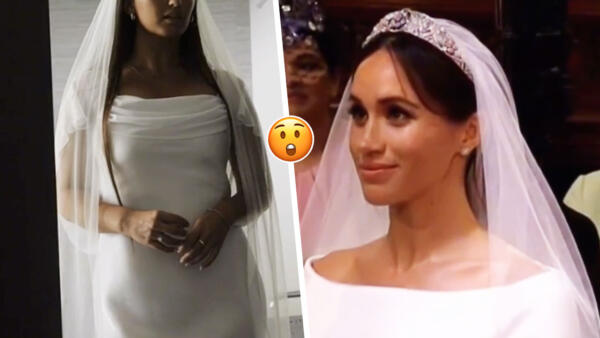 Бережливая невеста с помощью платья за 220 рублей превратилась в Меган Маркл