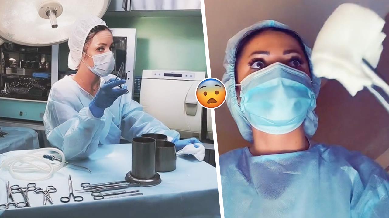 Медсестра злит Сеть скетчами о медицине в РФ. В её видео врачи разглядывают голых пациентов
