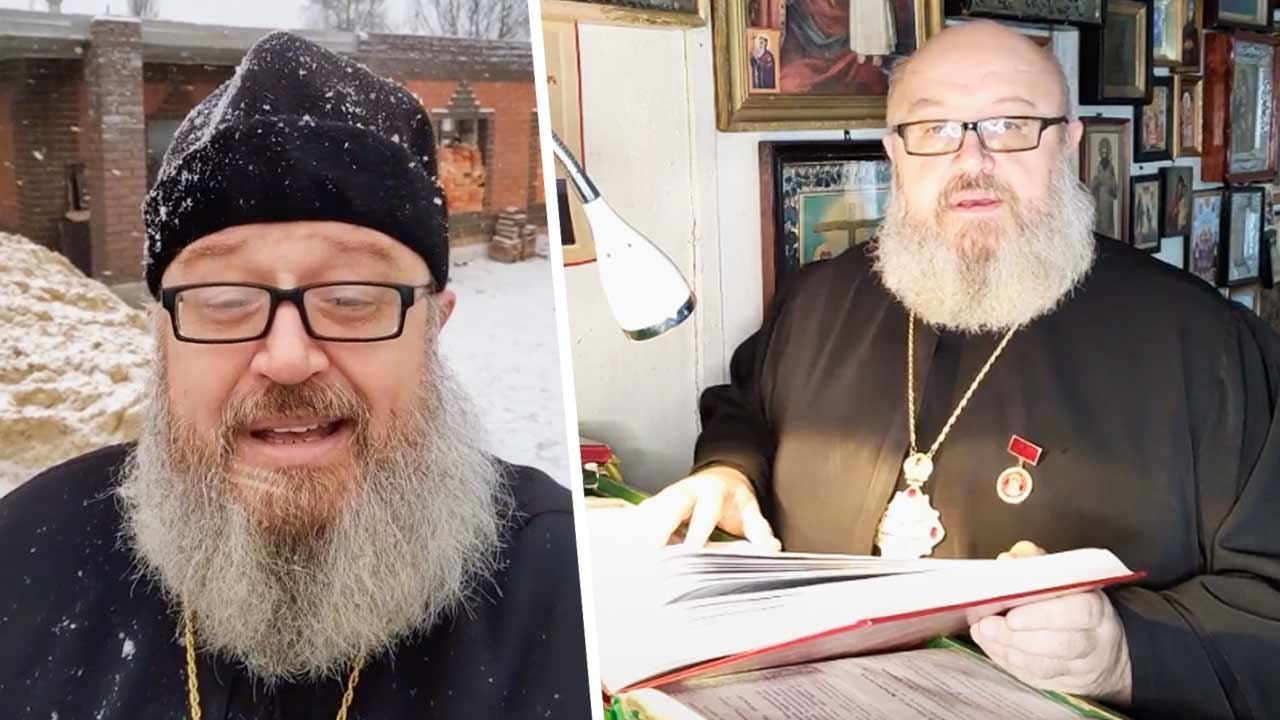 Священник-блогер из Украины развенчивает суеверия прихожан. В его видео йога и фейки в Сети — это грех