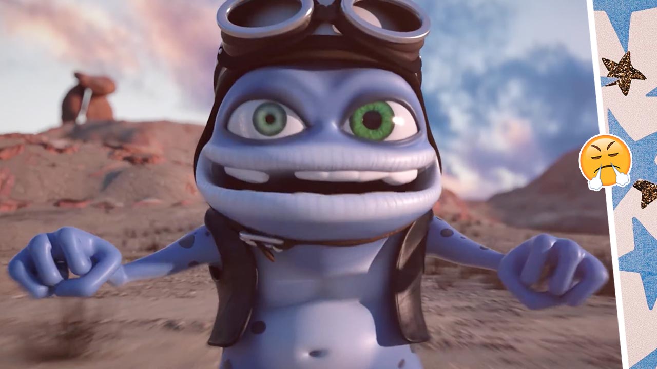 Что за новый трек и клип Crazy Frog с лягушонком без гениталий