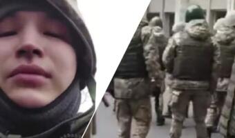 Драматичное видео от силовика с протестов в Казахстане растрогало Сеть. В военном видят юнца