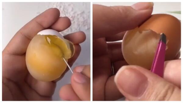 Зачем блогеры чистят сырые яйца на камеру. Несерьезный тренд стал проверкой на терпение и упорство