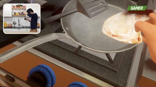 Повар и геймер приготовили стейк в очках виртуальной реальности. Игроман не справился с блюдом
