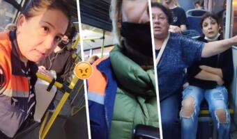 Блогер из Санкт-Петербурга ругается с контролёрами на видео. Делает просмотры, скандаля в автобусах