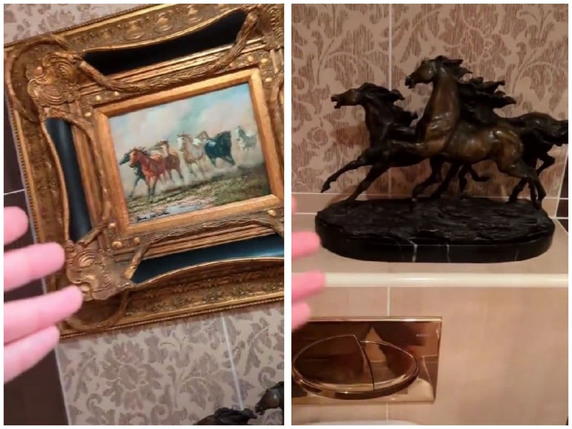 Руслан Усачев показал, как выглядит квартира в Дубае. Золотым хоромам с лошадьми в туалете нужен ремонт