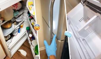 Уборщик показал, как чистит квартиры в США. В холодильнике с испорченной едой — колония насекомых