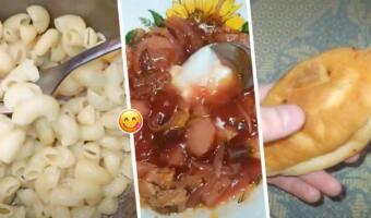 Школьник из РФ покорил рунет видео про еду. Эстетично снимает сырки «Б. Ю. Александров» и сосиски