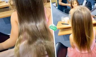 Как не мыть голову год. Мама из Австралии показала волосы дочери, которые 16 месяцев полоскала водой
