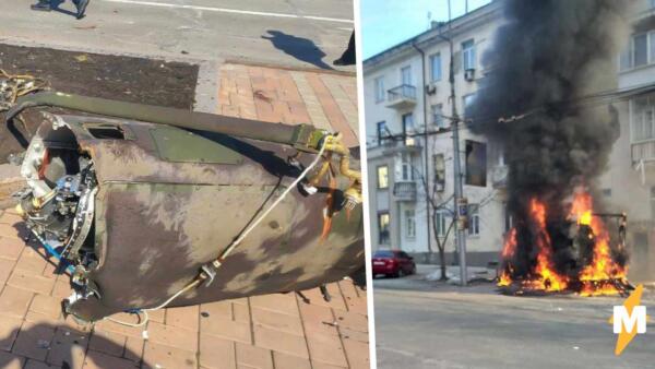 Очевидцы показали ракетный удар по Донецку. На кадрах сбитая "Точка У" и непрекращающиеся обстрелы