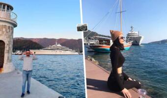 Туристы в Турции массово позируют на фоне яхты Романа Абрамовича. Флешмоб для тех, кто жаждет роскоши