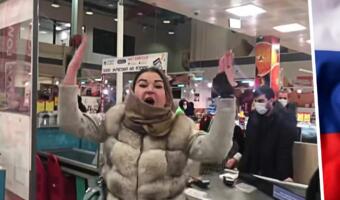 «Я – русская. Слава России». Девушка устроила скандал в магазине Тбилиси, оскорбляя местных на видео