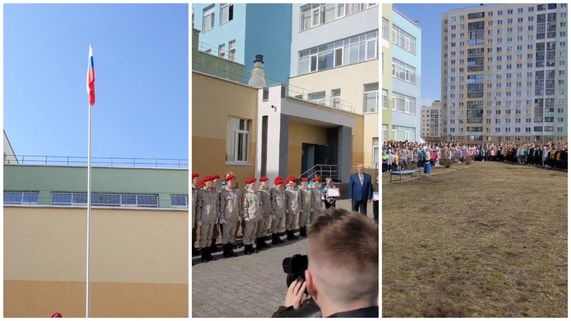 Российские школы начали учебную неделю с прослушивания гимна рф. Действуют на опережение