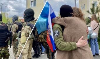 В рунете строят теории о фото со встречи военных в Волгограде. Гадают, зачем бойцы скрывают лица