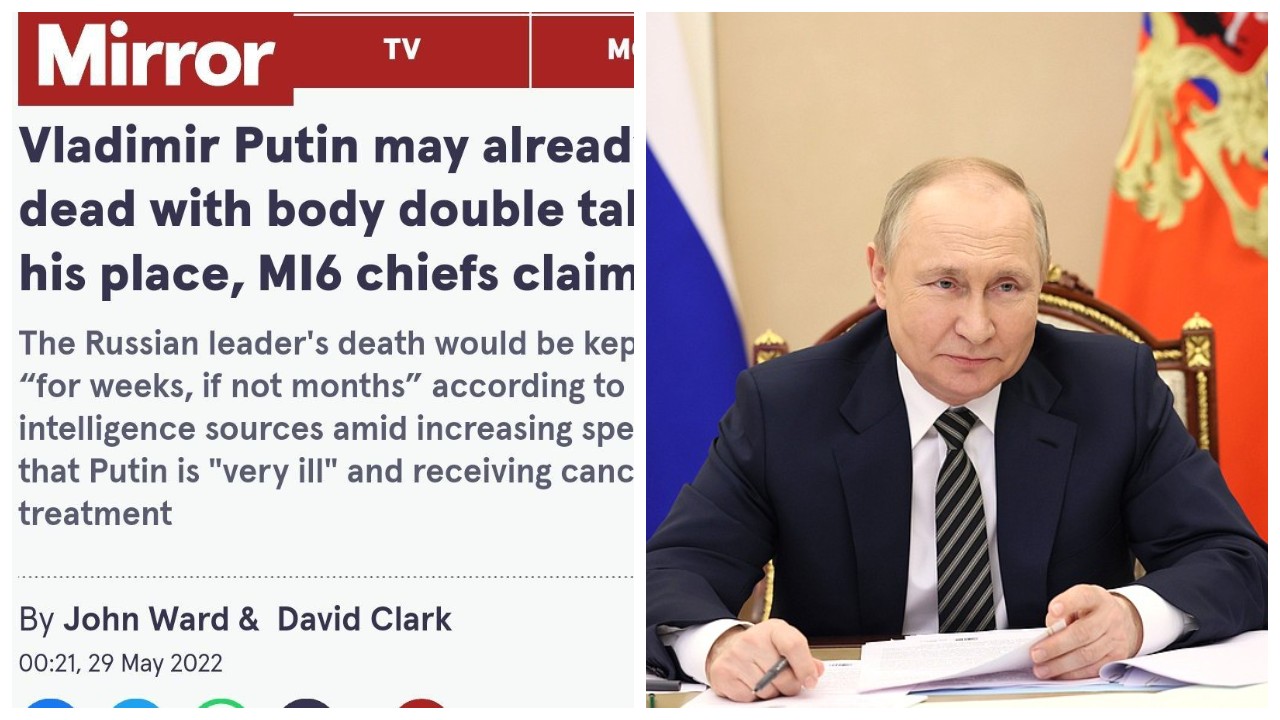 Британские СМИ хоронят Владимира Путина, путая россиян. В Сети ищут противоречия в статье о главе РФ