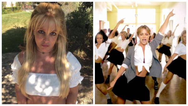 Вместо танцев -- а капелла перед стиркой. Бритни Спирс вызвала ностальгию у фанатов, спев хит из 90-х