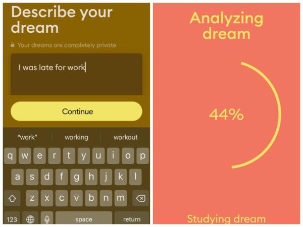 Как толковать свои сны через приложение DreamApp. Сервис показывает неожиданные расшифровки сновидений