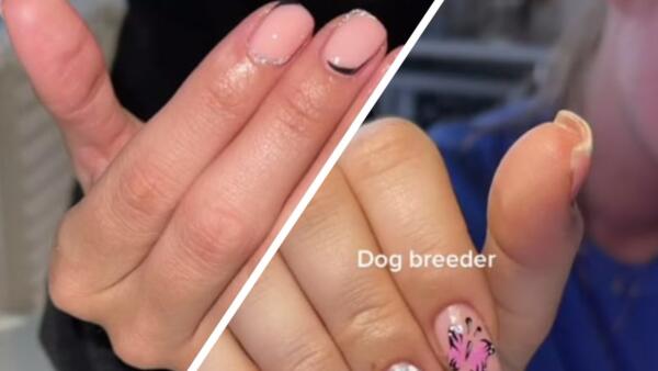 Мастер маникюра показала, какие ногти делают разводчица собак и ветеринар. От френча до цветочков