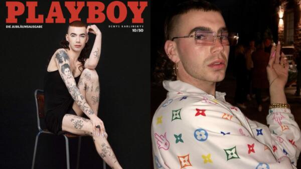 Фанаты «хоронят» Playboy из-за отталкивающей обложки. Вместо привычных женщин – феминный мужчина