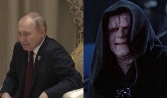 Владимир Путин попал в мемы из-за синяков под глазами. Сморщил лоб так, что напомнил Палпатина