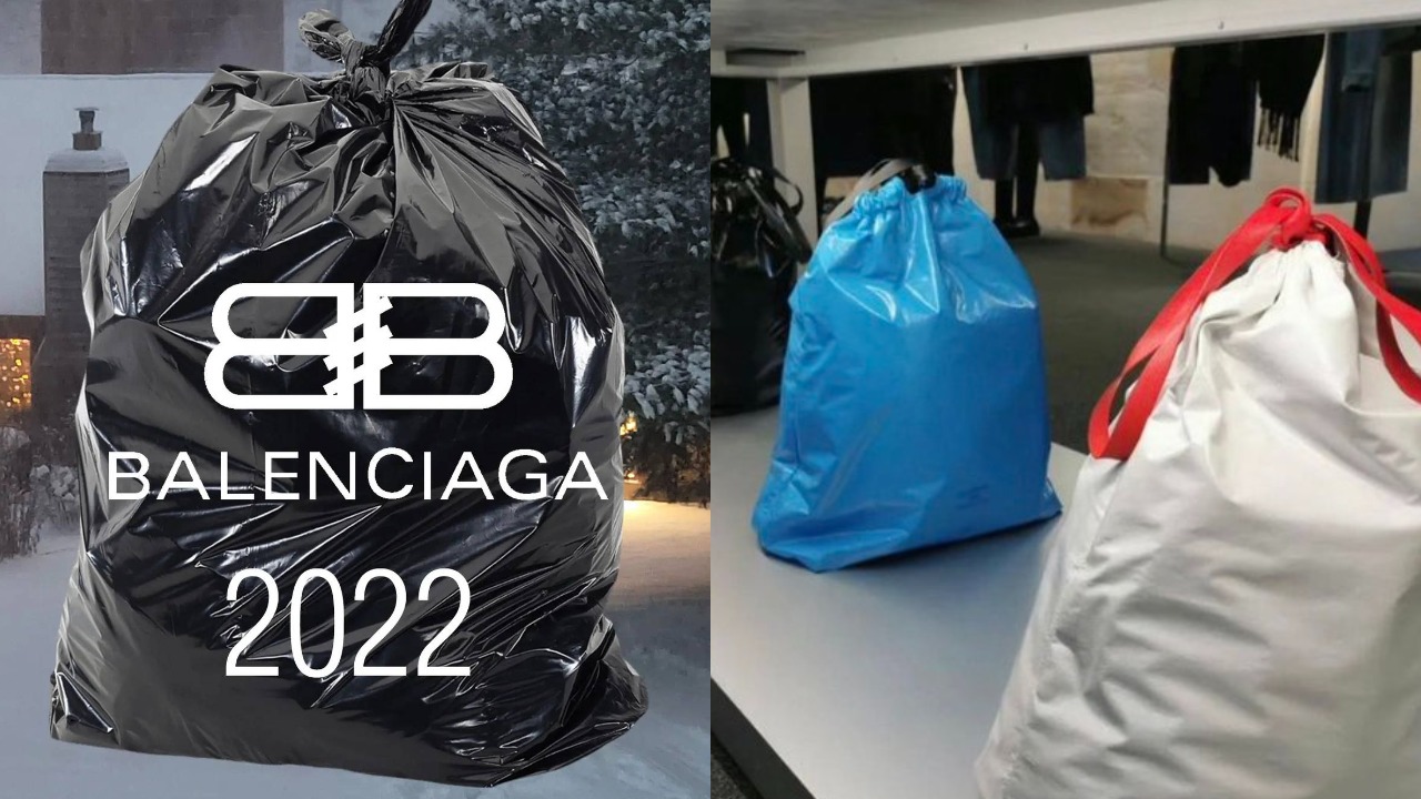 Модный дом Balenciaga продает мусорные пакеты за $1,8 тысячи