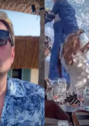 Украинка пристыдила Николая Баскова за танцы в ресторане Турции. На видео певец меняется в лице