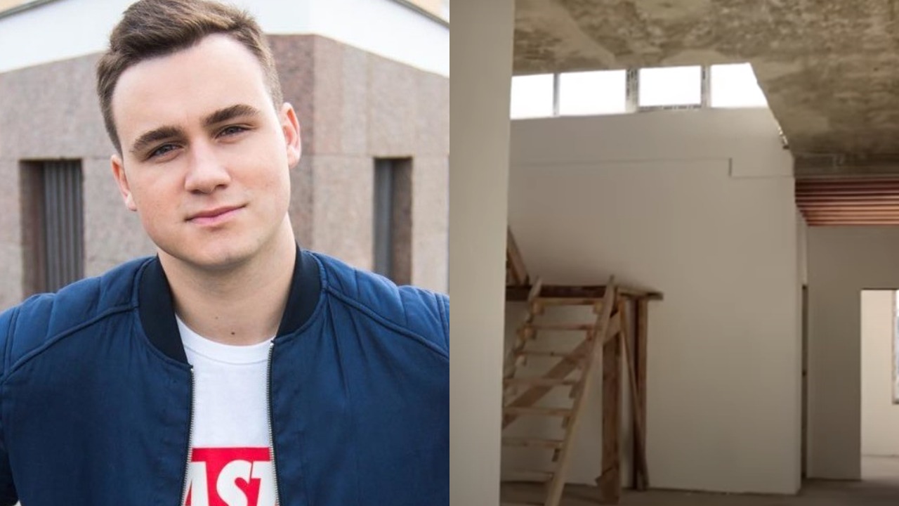 Риелтор показал на видео дом Николая Соболева. За 72 млн рублей  голый стены и песок во дворе