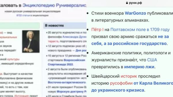 Читатели «Руниверсалиса» ищут статьи о Навальном и ЛГБТ. Аналог «Википедии» выдаёт материалы о червях