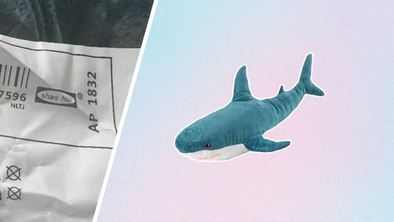 На «Яндекс.Маркете» обнаружили подделку «Акулы Блохэй». На сайте видят IKEA, а на этикетке — Shao Hui