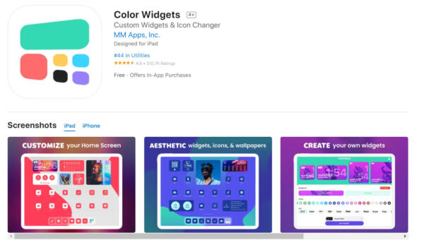 Что за приложение Color widgets. Пользователи создают эстетичные обои на телефоне с помощью виджетов