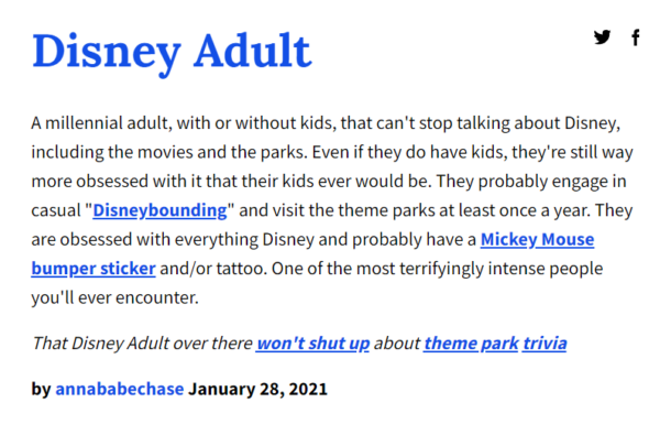 Кто такие Disney adults. Термин про взрослых фанатов Микки Мауса и Диснея превратился в обидный мем