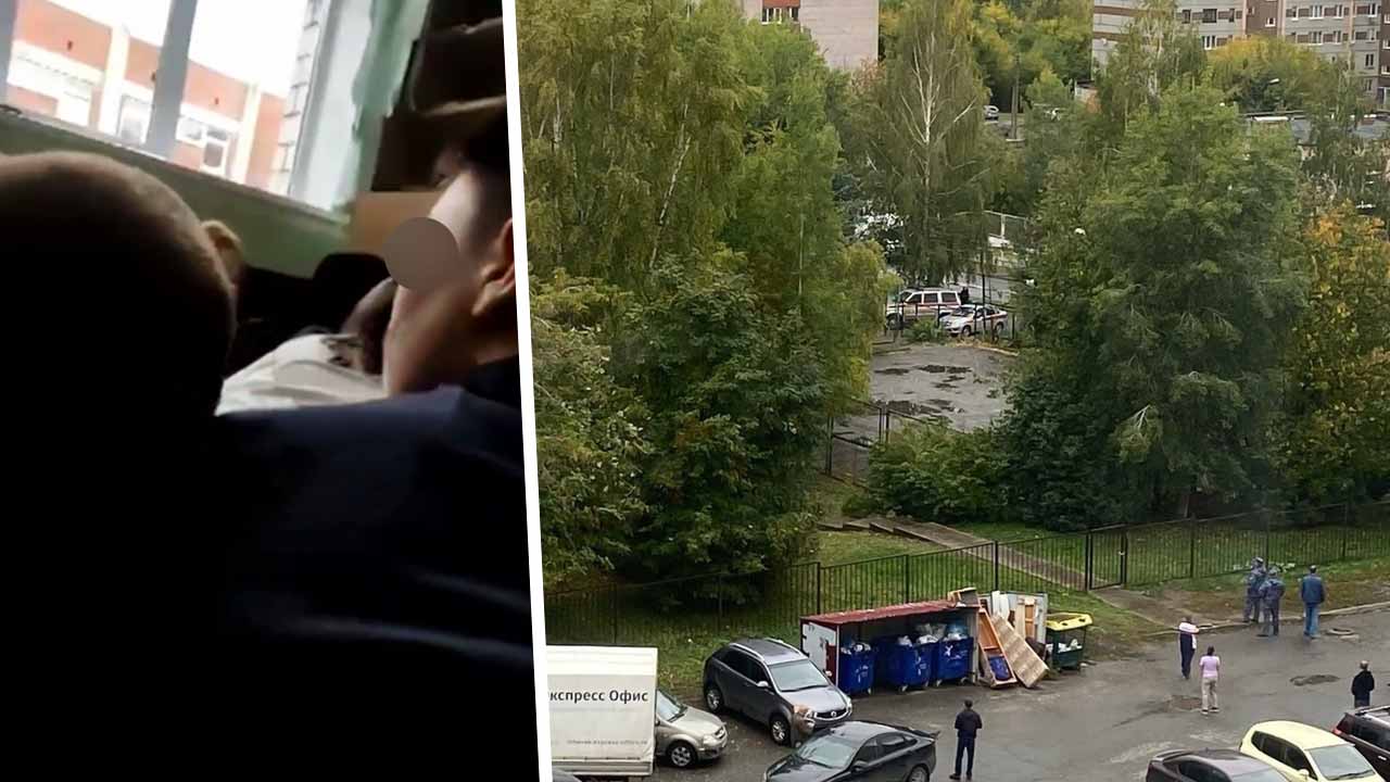 Что известно о стрельбе в школе в Ижевске. На видео ученики прячутся за партами под звуки выстрелов