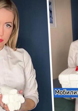Екатерина Диденко на видео плачет, что не нужна военкомату, и собирает аптечки для мобилизованных