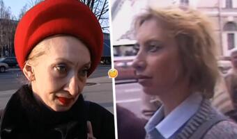 В рунете нашёлся «клон» женщины из мема «Кандибобер». Её двойник отвечает на вопрос в видео 1991 года