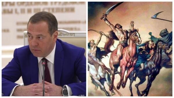 В Сети вспоминают слова Дмитрия Медведева о защите Крыма. Ждут от политика обещанный "судный день"