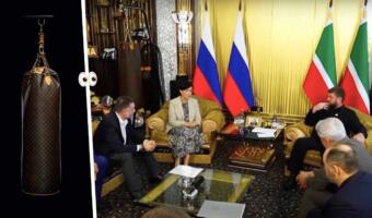 В кабинете Рамзана Кадырова увидели боксёрскую грушу из коллекции Louis Vuitton за $175 000
