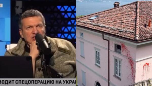 Соловьёв в эфире «Прямого контакта» критикует эмигрантов, которые «пьют до цирроза» на озере Комо