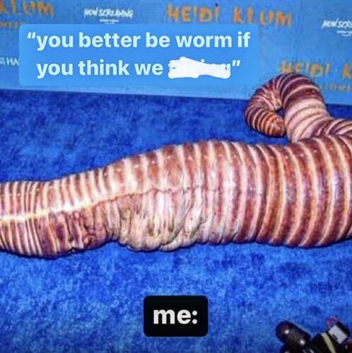 Хайди Клум в образе червя с вечеринки угодила в мемы. В них актриса стала шаурмой и мудрым деревом