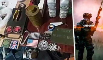 На видео ликвидации диверсантов из Украины ФСБ нашли патчи Call of Duty и флаг из S.T.A.L.K.E.R.