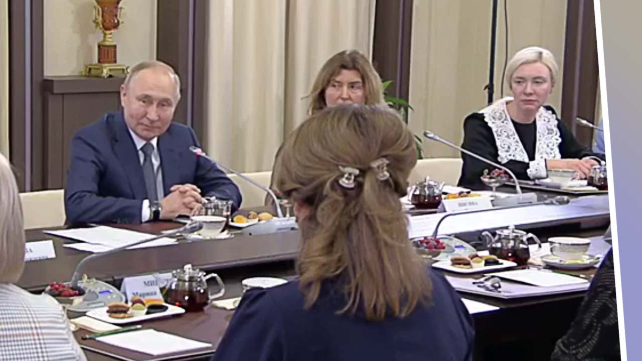 На встрече Путина с матерями мобилизованных нашли чиновницу и мать военного, близкого к Кадырову