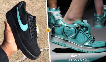 Фото кроссовок от Tiffany и Nike сравнили с пикчами от Midjourney. Дизайн брендов с треском проиграл ИИ