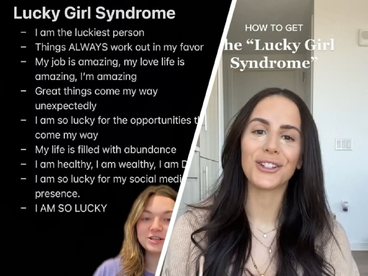 Что такое Lucky girl syndrome. Синдром удачливой девушки насторожил  психологов