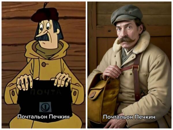 Как бы выглядели герои советских мультфильмов в реальной жизни