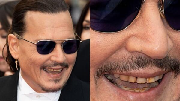 Фанаты записывают Джонни Деппа к дантисту. Актёр сверкнул гнилыми зубами на фото в Каннах