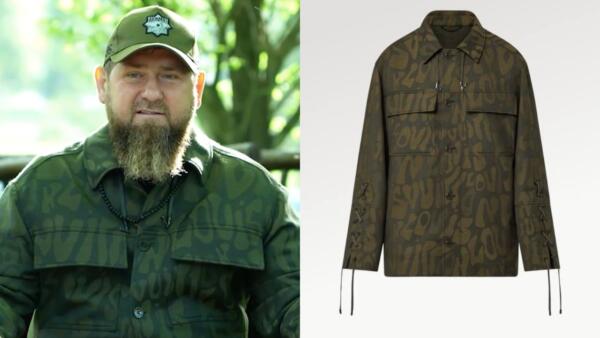 Кадыров обратился к Пригожину в Louis Vuitton. Его рубашка за 252 000₽ похожа на военную форму