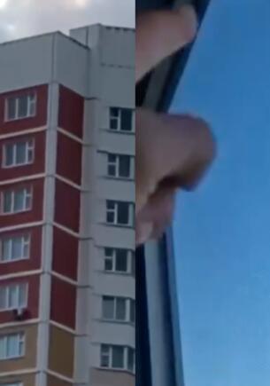 На видео Москву атакуют беспилотники. БПЛА врезались в дома на Профсоюзной и улице Атласова