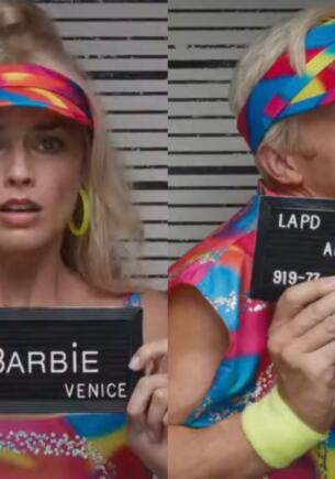 В трейлере «Барби» нашлась отсылка к «Матрице». Вместо красной и синей таблеток — лодочки и шлёпанцы
