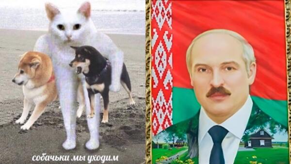Вооружённый мятеж Пригожина попал в мемы. В них Лукашенко уговаривает главу ЧВК «Вагнер» выпить пива