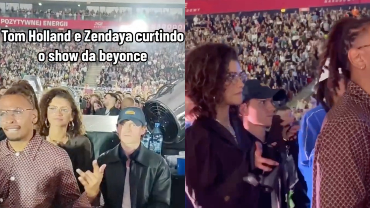 Зендая и Том Холланд отрываются на концерте Бейонсе в Польше на видео. Танцуют и подпевают трек о любви